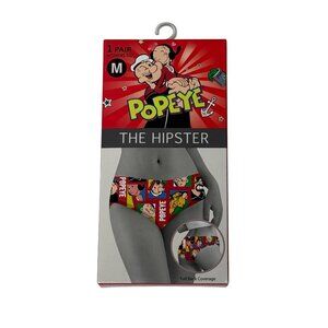 Popeye Women’s Hipster Underwear Medium Cartoon Print Full Coverage NWT